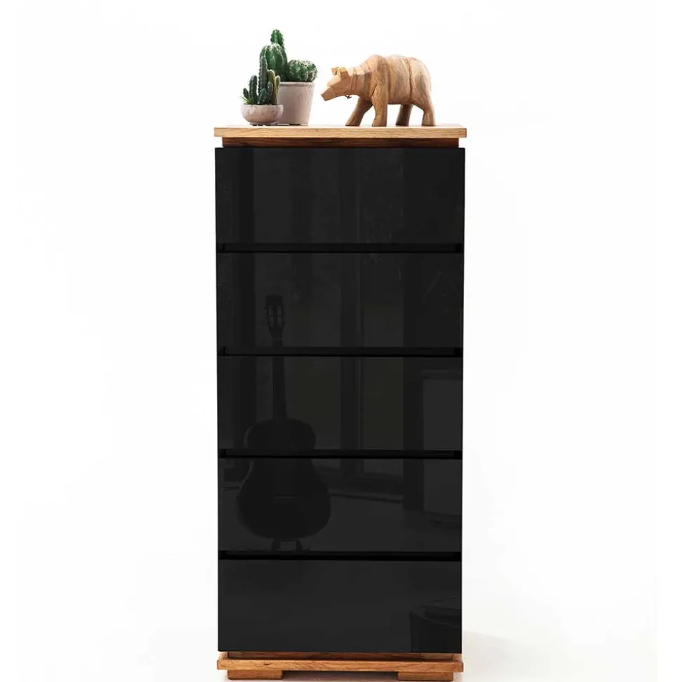 51x115x40 Design Hochkommode in Hochglanz - Ercurs