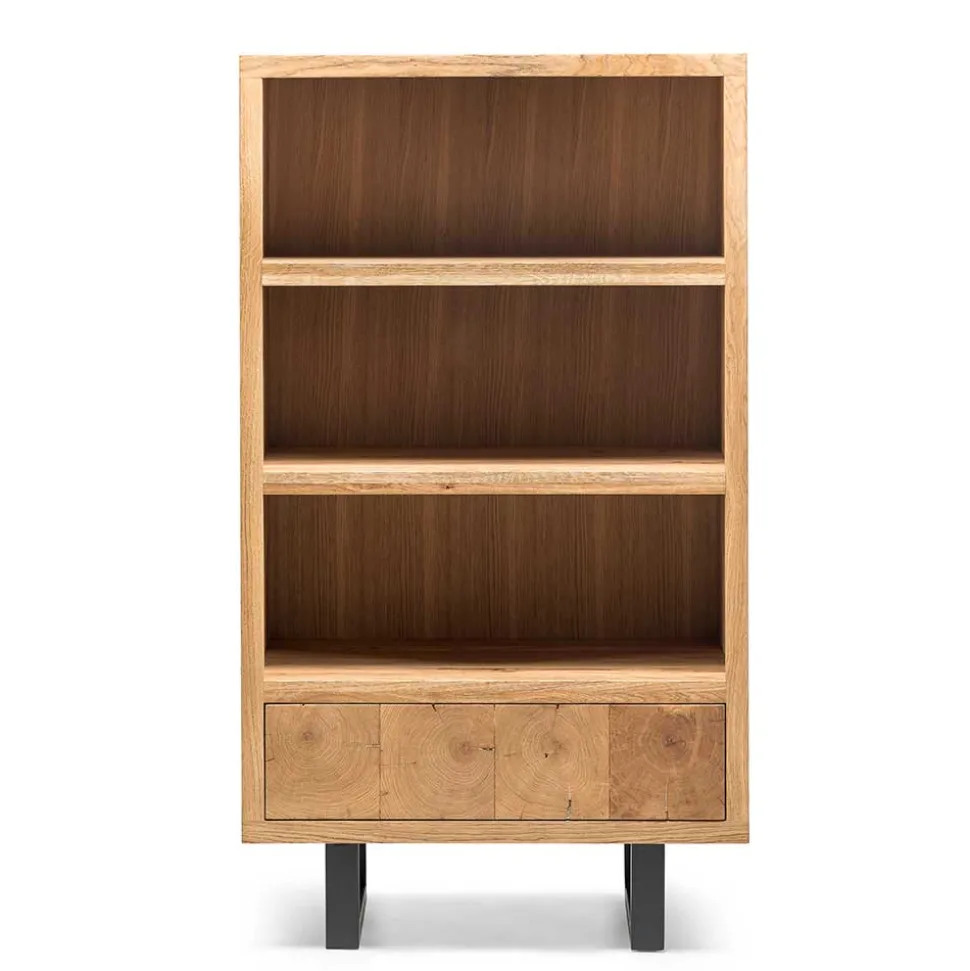 90x160x45 Design Regal aus Asteiche - Ventida