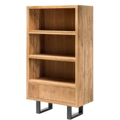 90x160x45 Design Regal aus Asteiche - Ventida