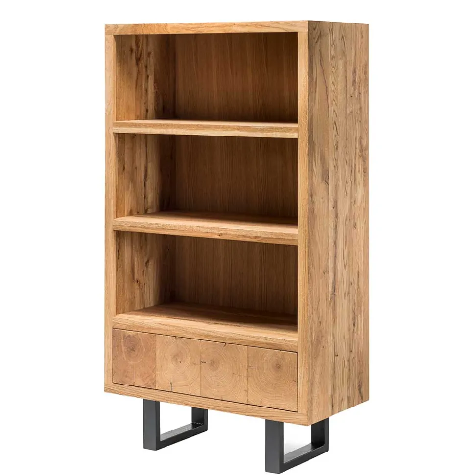 90x160x45 Design Regal aus Asteiche - Ventida