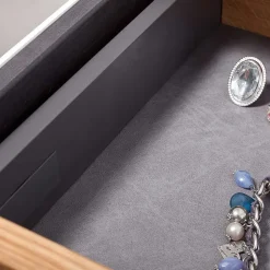 72x112x37 Design Schrank mit Glas Deckel - Mandrey