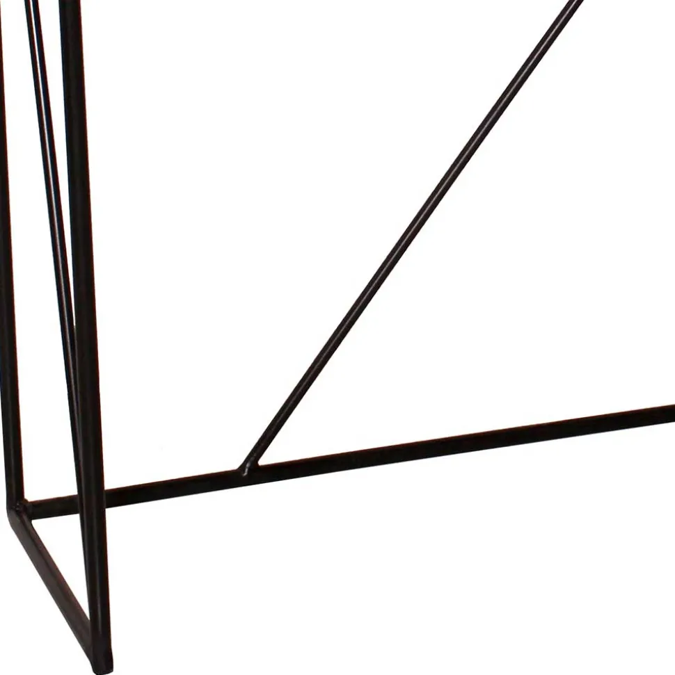 120x122x60 Design Schreibtisch aus Holz & Metall - Offia