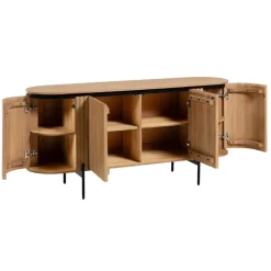 170x81x50 Design Sideboard in ovaler Form - Ilvenda