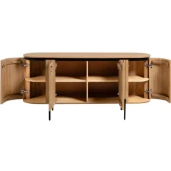 170x81x50 Design Sideboard in ovaler Form - Ilvenda