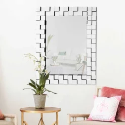 65x85x3 Designspiegel mit tollem Rahmen - Yelna