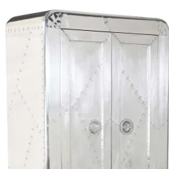 80x180x45 Dielen Schrank mit Alu - Pilot