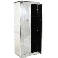 80x180x45 Dielen Schrank mit Alu - Pilot