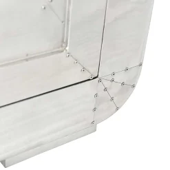 80x180x45 Dielen Schrank mit Alu - Pilot