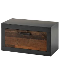 80x44x42 Dielenbank mit Klappe & Sockelgestell - Timuras