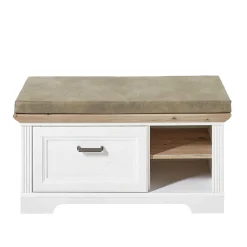 93x49x41 Dielenbank mit Stauraum - Nurelcas