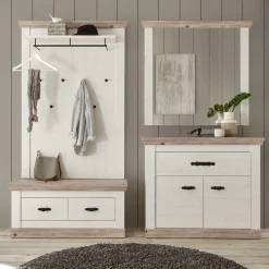 214x200x45 Dielenmöbel Kombi - Nedita (vierteilig)