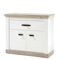 214x200x45 Dielenmöbel Kombi - Nedita (vierteilig)