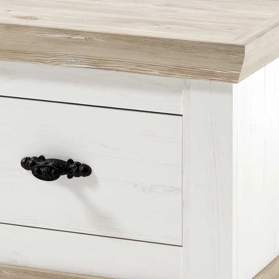 214x200x45 Dielenmöbel Kombi - Nedita (vierteilig)