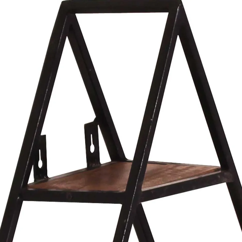 50x50x13 Dreieck Wandregal mit drei Böden - Mendoza