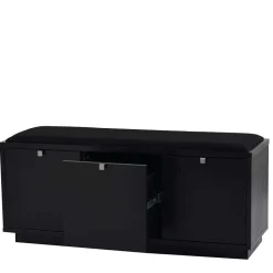 107x45x37 Flur Polsterbank mit Schubladen - Geskan