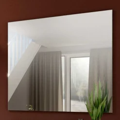 90x87x2 Flurspiegel in Grau - Nancys