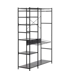 120x182x45 Garderoben Regal mit Stange - Nalisha