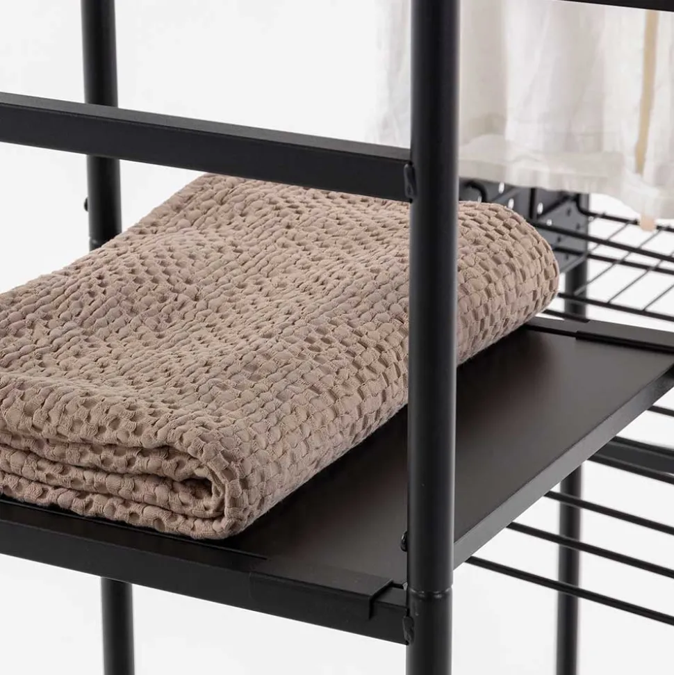 120x182x45 Garderoben Regal mit Stange - Nalisha