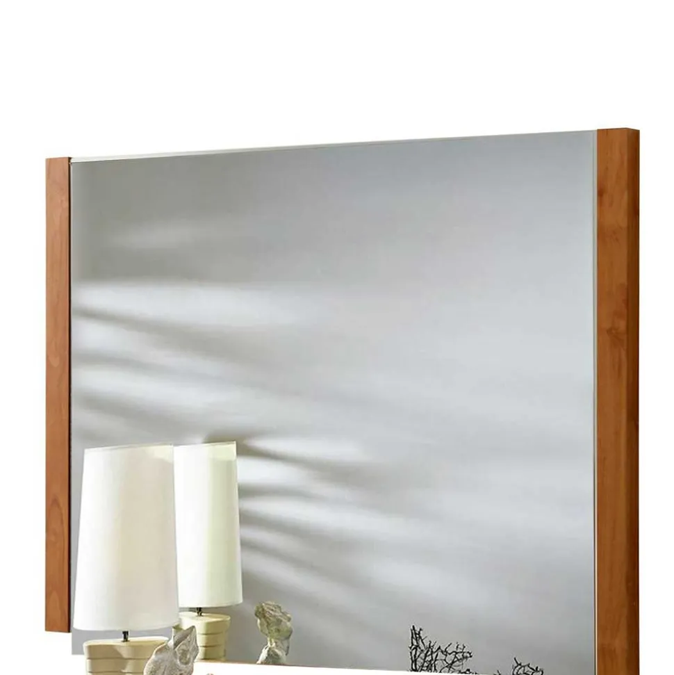 80x60x2 Glasspiegel in Ahornfarben - Gromany