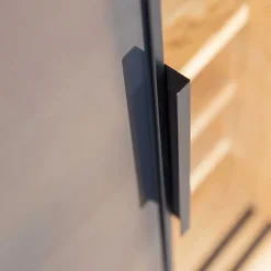 101x101x45 Highboard mit Schiebetüren - Fabiella