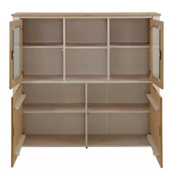 125x120x35 Highboard Scandi Style zweifarbig - Airina