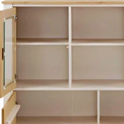 125x120x35 Highboard Scandi Style zweifarbig - Airina