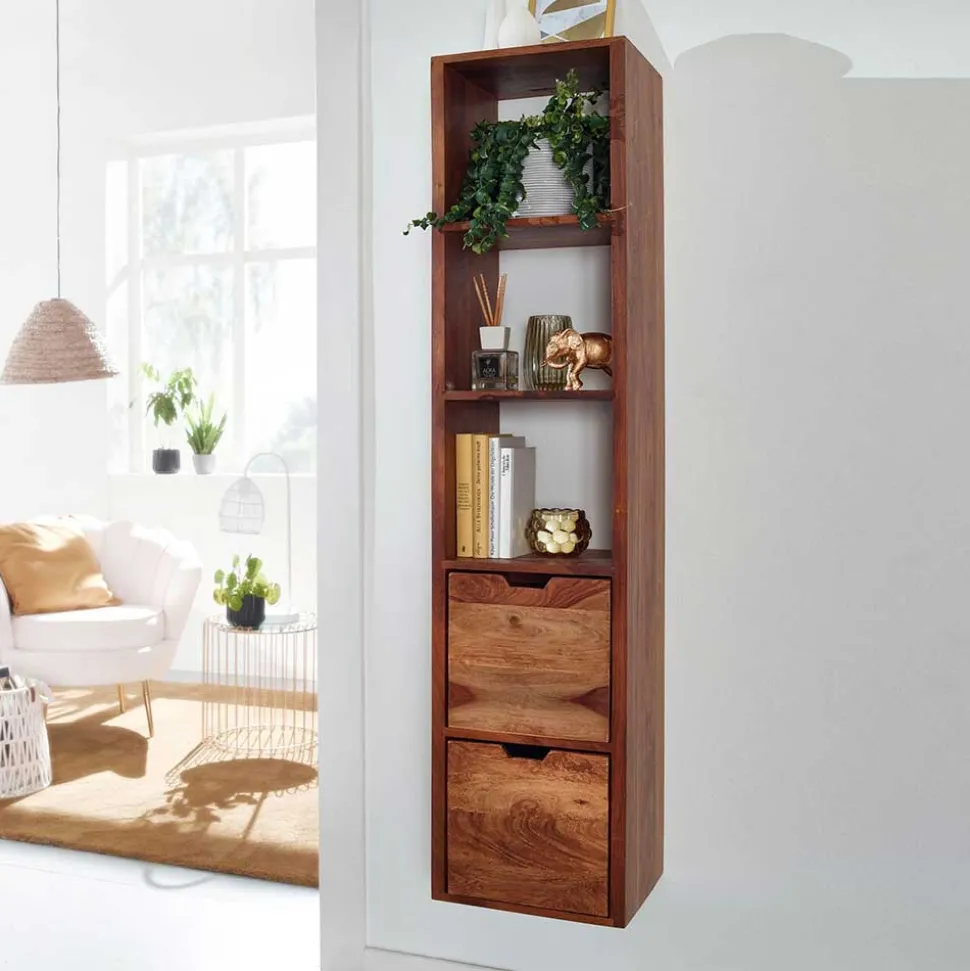 35x150x30 Hängeregal mit drei Fächern - Elmin