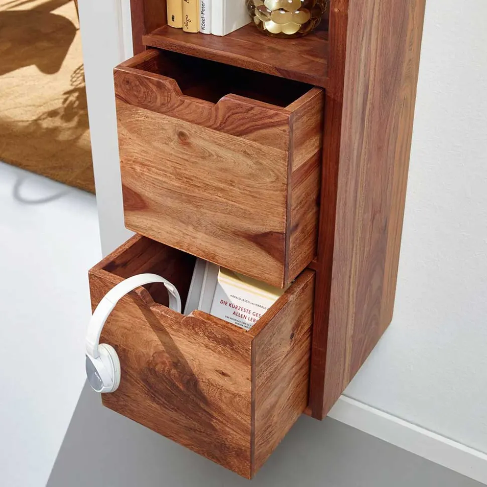 35x150x30 Hängeregal mit drei Fächern - Elmin