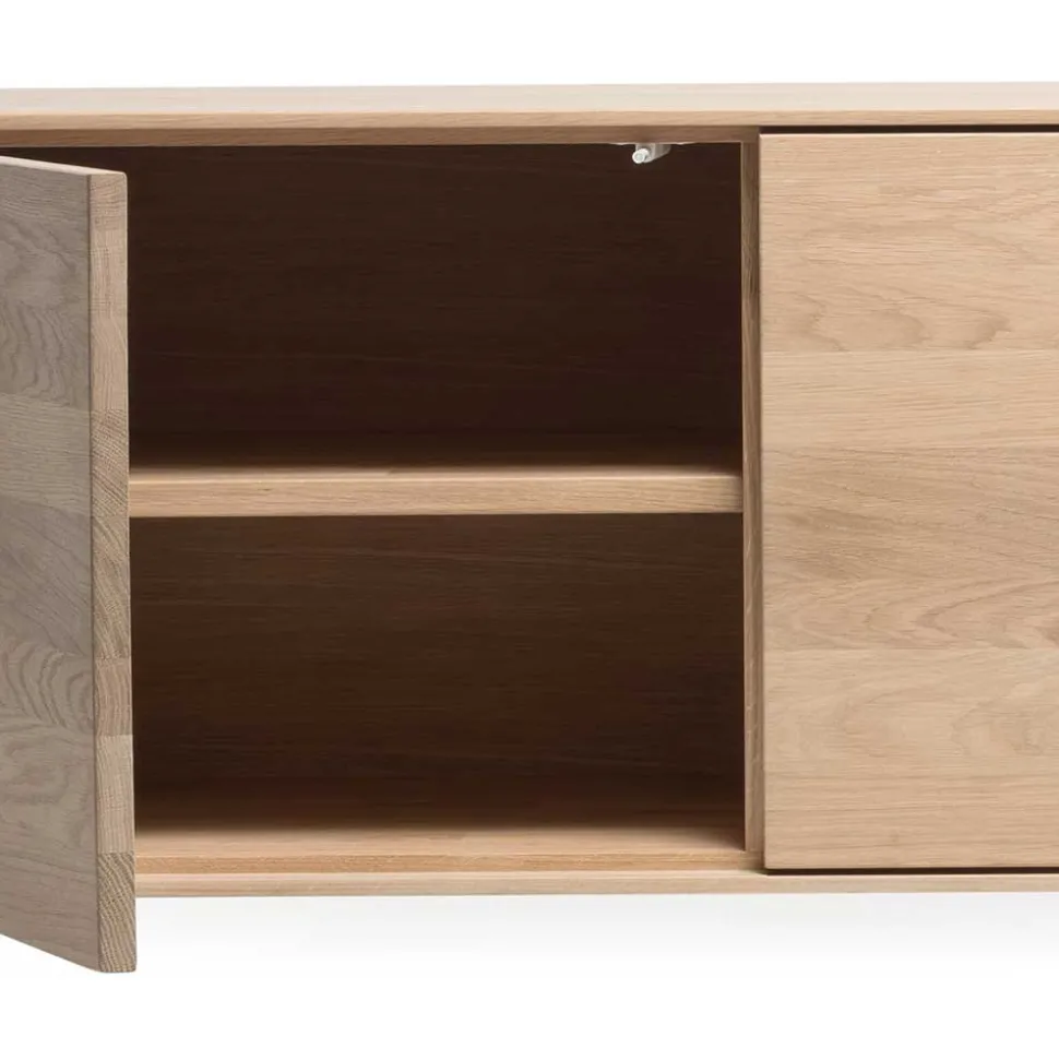 205x43x40 Hängeschrank fürs Wohnzimmer in Eiche Bianco - Enifra