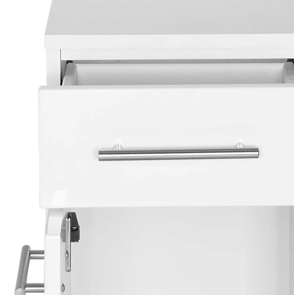 30x84x35 Hochglanz Unterschrank fürs Bad - Vohdan