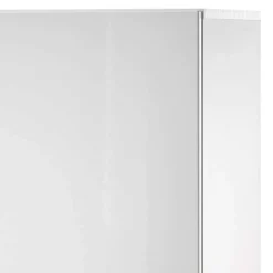 80x123x35 Hochglanz Vitrinenschrank in Weiß - Timmona