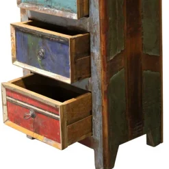 45x80x35 Hochkommode im Shabby Chic - Slinida