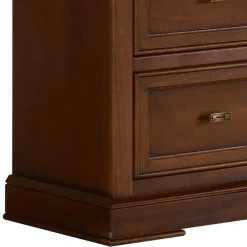 60x119x38 Hochkommode in Walnuss Braun - Istefanio