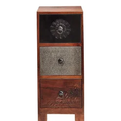 30x71x30 Hochkommode mit 3 Schubladen - Welina