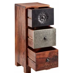 30x71x30 Hochkommode mit 3 Schubladen - Welina