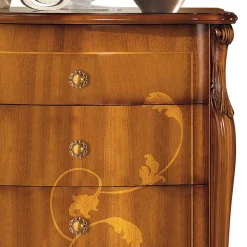 60x120x43 Hochkommode mit sieben Schubladen - Carlenna