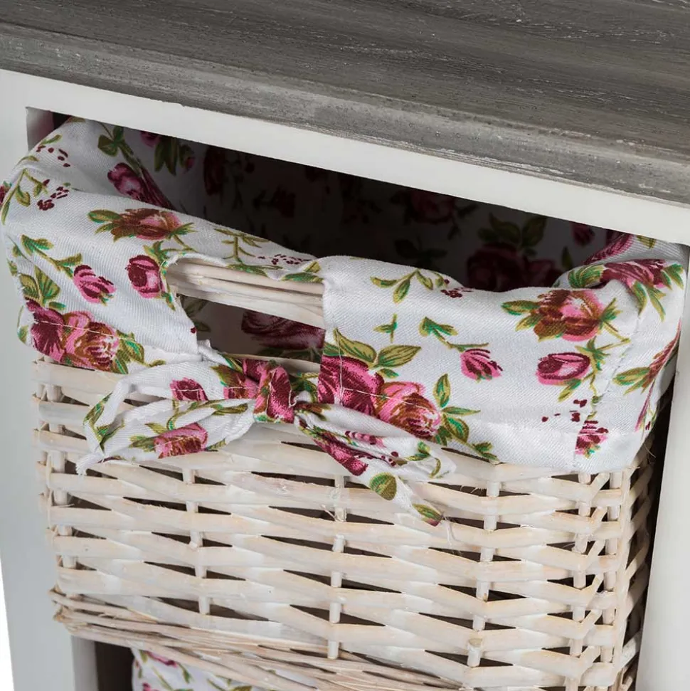 31x89x31 Hochkommode mit vier Körben - Galiferia