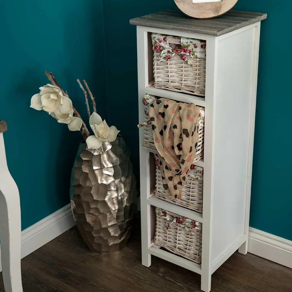 31x89x31 Hochkommode mit vier Körben - Galiferia