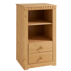 55x100x35 Hochkommode mit zwei Fächern - Silevos