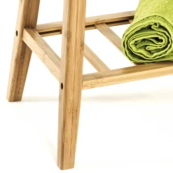 60x44x30 Hocker Bank aus Bambus - Iwarni