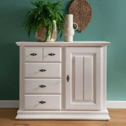114x94x47 Hohe Kommode im Landhausstil - Beato
