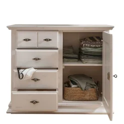 114x94x47 Hohe Kommode im Landhausstil - Beato