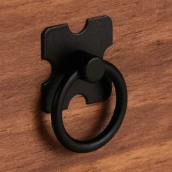 65x140x38 Holz Regal in Dunkelbraun - Larentina