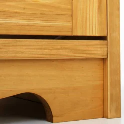 194x89x37 Holz Sideboard aus Kiefer Natur - Vanpos