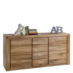 158x80x40 Holz Sideboard aus Wildeiche - Maila