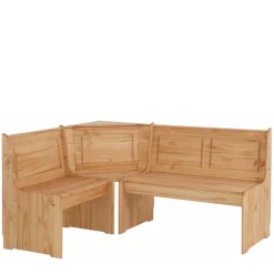 168x87x127 Holz-Eckbank & Esstisch - Ynvinata (zweiteilig)