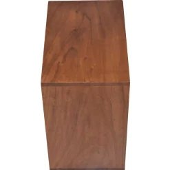 40x40x25 Holzregal für Wein aus Akazie Massivholz - Bernadi