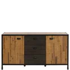 150x80x45 Industrial Kommode aus Holz & Metall - Nadeicra