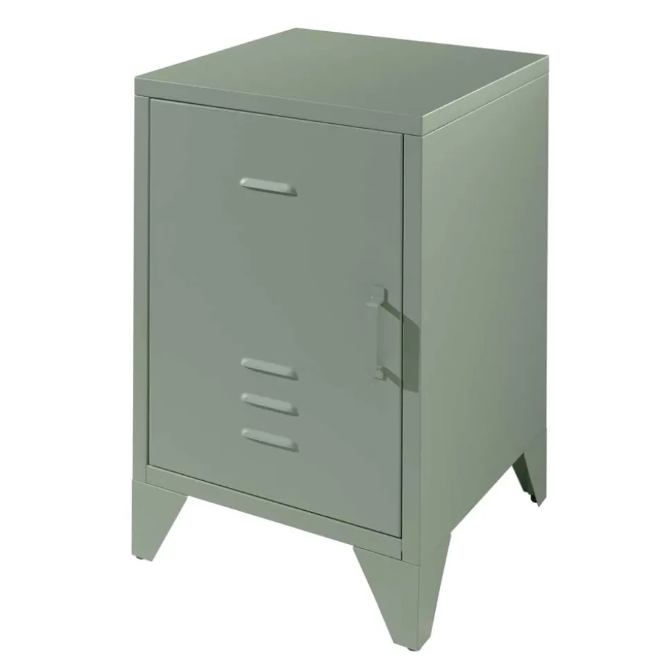 40x60x40 Industrial Nachtschrank in Spind Optik - Kerbea