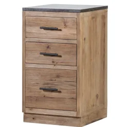 50x90x59 Küche Unterschrank mit drei Schubladen - Macsena